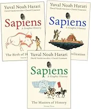 Sapiens: A Graphic History Series 3-Book Collection Set – Volume 1, Volume 2, Volume 3 – Illustrated Adaptation of the International Bestseller Sapiens: A Brief History of Humankind